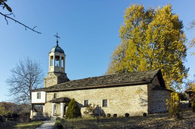 Eski kilise mimari ve tarihi rezerv Köyü Bozhentsi, Gabrovo bölgesi, Bulgaristan