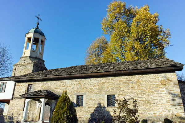 Igreja Velha Reserva Arquitetônica Histórica Aldeia Bozhentsi Região Gabrovo Bulgária — Fotografia de Stock