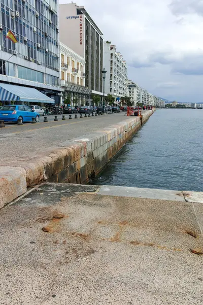 Thessaloniki Grecia Settembre 2017 Incredibile Veduta Dell Argine Della Città — Foto Stock