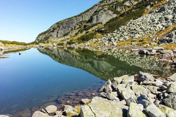 Verbazingwekkende Landschap Met Bergmeer Rila Gebergte Bulgarije — Stockfoto