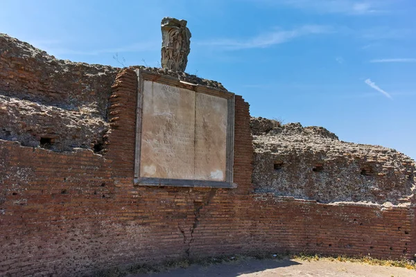 Roma Italia Junio 2017 Vista Panorámica Las Ruinas Del Cerro — Foto de Stock