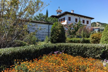 Tanrı aşkına, Blagoevgrad bölge, Bulgaristan Nativity Rozhen Manastırı dış görünümü