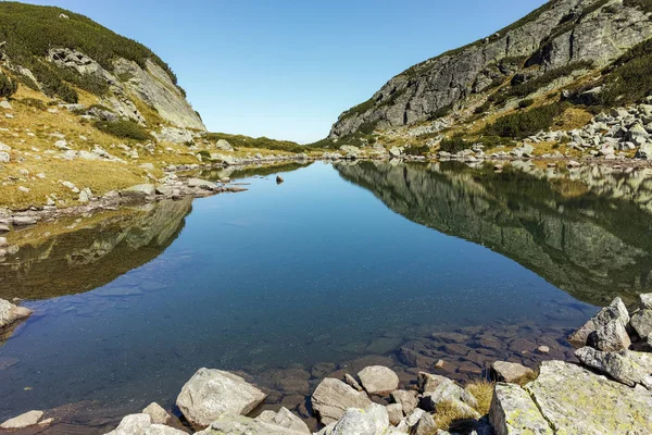 Amazing Summer Landscape Mountain Lake Rila Mountain Bulgaria — Stock Photo, Image