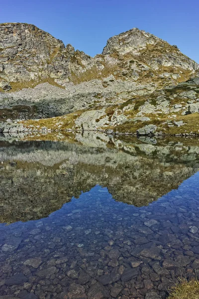 Increíble Paisaje Lagos Elenski Pico Malyovitsa Montaña Rila Bulgaria — Foto de Stock