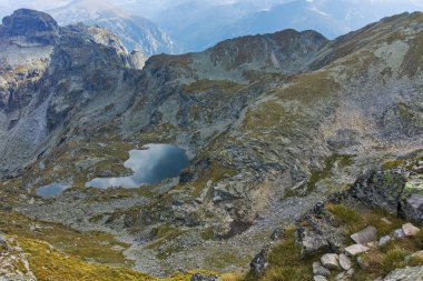 Malyovitsa zirvesinden inanılmaz manzara, Rila Dağı, Bulgaristan