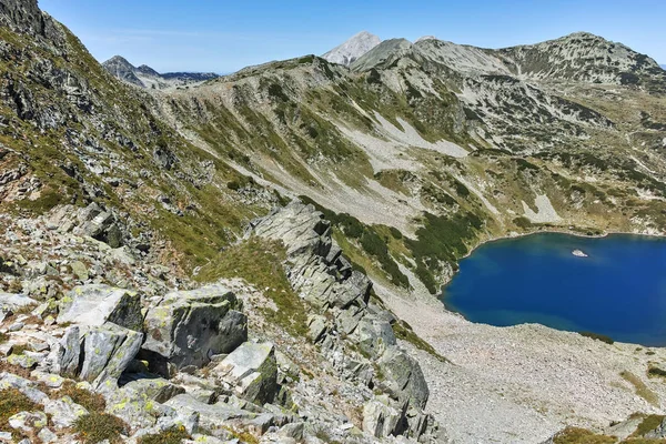 Verbazingwekkende Landschap Met Tevno Vasilashko Lake Pirin Gebergte Bulgarije — Stockfoto