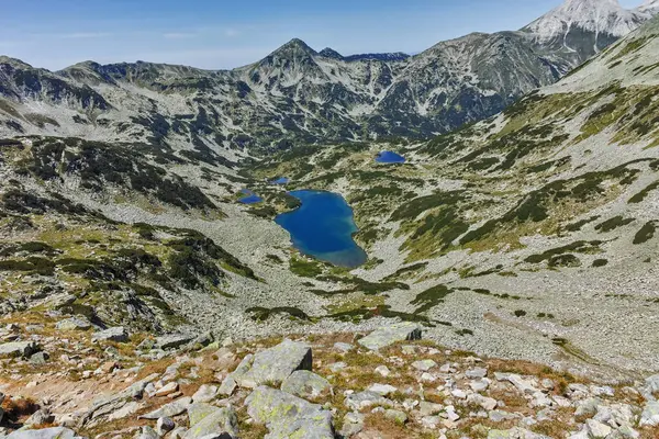 Úžasná Krajina Dlouhého Jezera Pohoří Pirin Bulharsko — Stock fotografie
