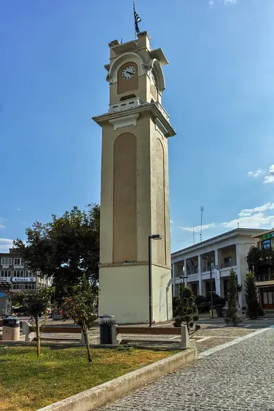 Xanthi Greece September 2017 Clock Tower Old Town Xanthi East — Stock Photo, Image
