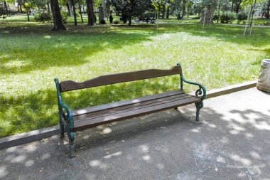 Plovdiv, Bulgaristan - 10 Haziran 2017: Çar Simeon Bahçe şehir Plovdiv, Bulgaristan'ın Panoraması 