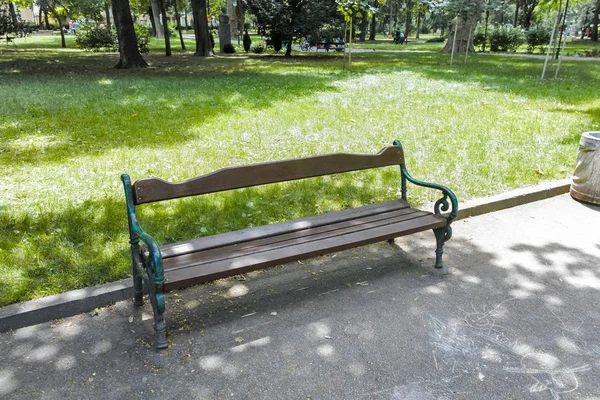 Plovdiv, Bulgaristan - 10 Haziran 2017: Çar Simeon Bahçe şehir Plovdiv, Bulgaristan'ın Panoraması 