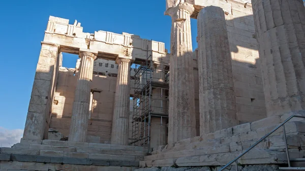 Erstaunliche Sicht Auf Den Parthenon Der Akropolis Von Athens Attika — Stockfoto