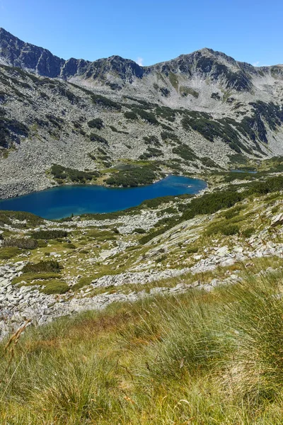 Дивовижна Панорама Dalgoto Довгий Озера Гори Пірін Болгарія — стокове фото