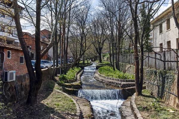 Petrich Bulgaria April 2018 Verrückter Maria Fluss Durch Petrich Blagoevgrad — Stockfoto