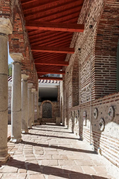 Sandanski Bulgaria April 2018 Ruins Episcopal Complex Basilica Town Sandanski — Stock Photo, Image