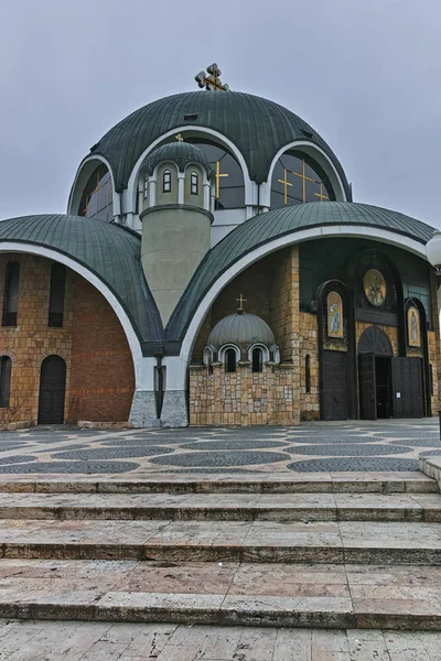 Skopje República Macedonia Febrero 2018 Iglesia San Clemente Ohrid Ciudad — Foto de Stock