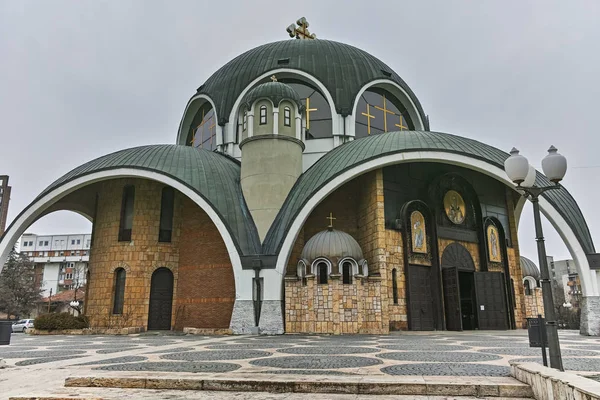 Skopje Republic Macedonia Февраля 2018 Года Церковь Святого Климента Охридского — стоковое фото