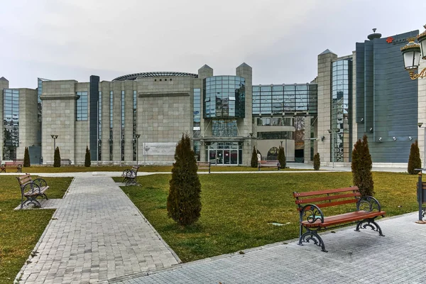 Skopje Makedonie Února 2018 Holocaust Museum Městě Skopje Republika Makedonie — Stock fotografie