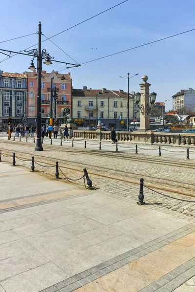 Sofia Bulgarien April 2018 Blick Auf Die Löwenbrücke Über Den — Stockfoto