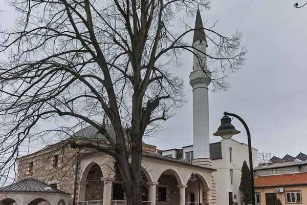 Skopje Republika Macedonii Lutego 2018 Meczet Starówce Miasta Skopje Republika — Zdjęcie stockowe