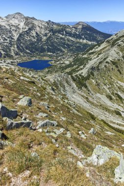 Dzhano tepe, Pirin Dağı, Bulgaristan üzerinden muhteşem manzara