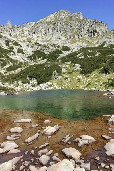 Pemandangan Yang Menakjubkan Sekitar Danau Samodivski Pirin Mountain Bulgaria — Stok Foto