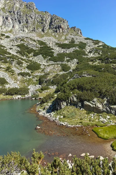 Úžasná Krajina Kolem Samodivski Jezera Pohoří Pirin Bulharsko — Stock fotografie