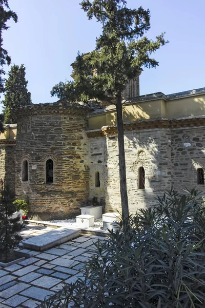 Mittelalterliches Vlatadon-Kloster in der Stadt Thessaloniki, Griechenland — Stockfoto