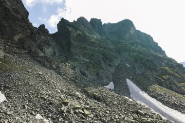Orlovets tepesi yakınlarındaki manzara, Rila Dağı, Bulgaristan