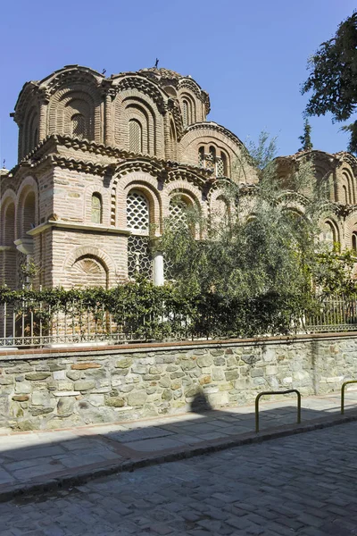 Iglesia Bizantina de Santa Catalina en la ciudad de Tesalónica, Grecia — Foto de Stock