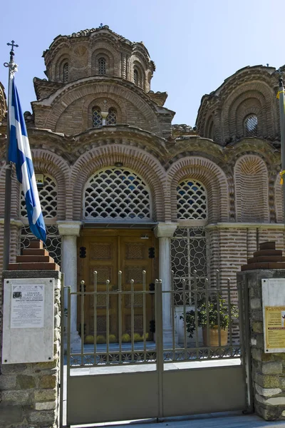 Igreja bizantina de Santa Catarina na cidade de Salónica, Greec — Fotografia de Stock