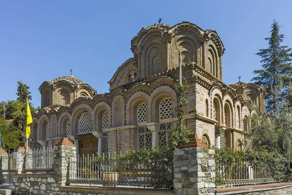 Византийская церковь Святой Екатерины в городе Салоники, Грец — стоковое фото