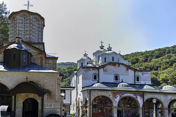 Mosteiro medieval São Joaquim de Osogovo, Macedônia do Norte — Fotografia de Stock