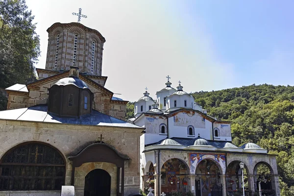 Middelalderklosteret Joachim av Osogovo i Nord-Makedonia – stockfoto
