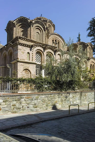 Iglesia Bizantina de Santa Catalina en la ciudad de Tesalónica, Grecia — Foto de Stock