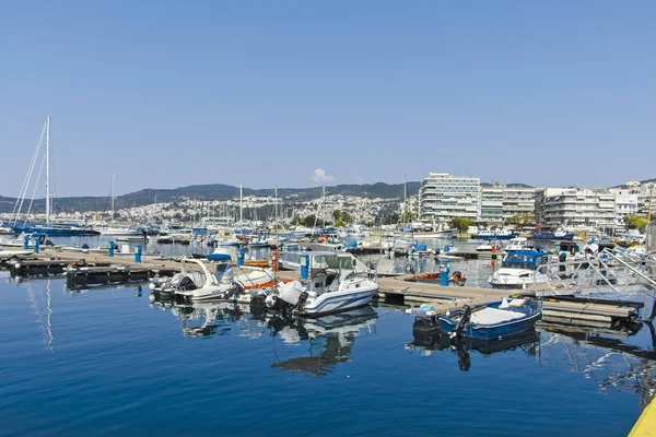 Puerto de la ciudad de Kavala, Grecia — Foto de Stock