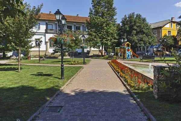 Центр исторического города Трявна, Болгария — стоковое фото