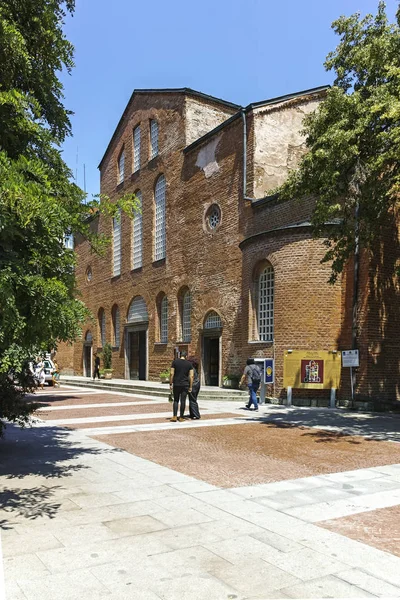 Igreja de Santa Sofia na cidade de Sófia, Bulgária — Fotografia de Stock