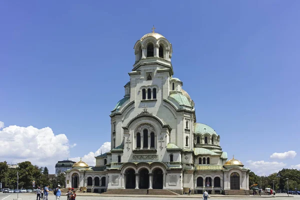 Собор Святого Александра Невского в Софии, Болгария — стоковое фото
