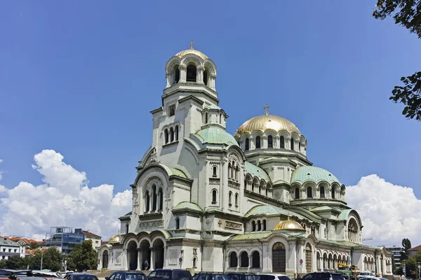 Собор Святого Александра Невского в Софии, Болгария — стоковое фото