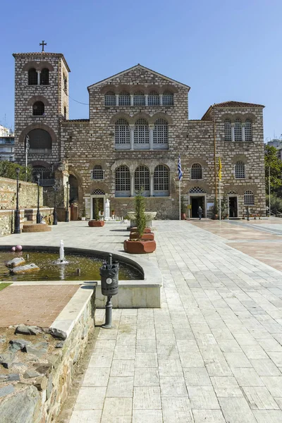 Iglesia de San Demetrio en la ciudad de Tesalónica, Grecia — Foto de Stock