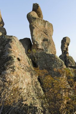 Bulgaristan 'ın Belogradchik Kayalıklarında Gün Batımı