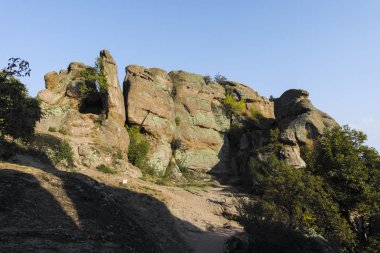 Bulgaristan 'ın Belogradchik Kayalıklarında Gün Batımı