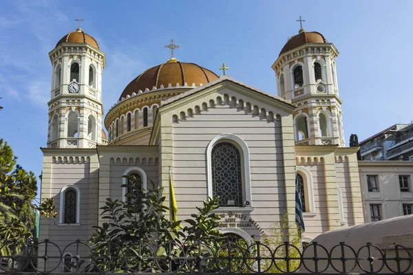 São Gregório Palamas Santa Igreja Metropolitana em Tessalônica — Fotografia de Stock