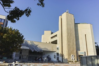 Bulgaristan 'ın Blagoevgrad kentinin merkezi