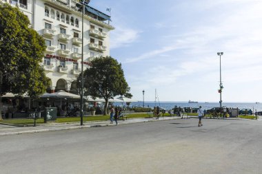 Yunanistan 'ın Selanik kentindeki Aristo Meydanı
