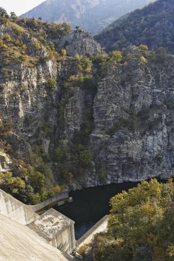 Bulgaristan 'ın Rodos Dağı' ndaki Krichim Barajı