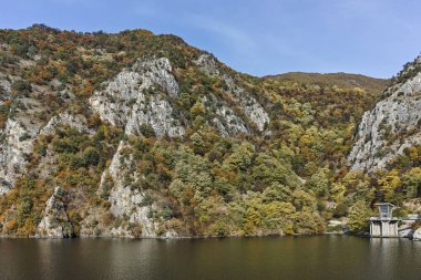 Bulgaristan 'ın Rodos Dağı' ndaki Krichim Barajı