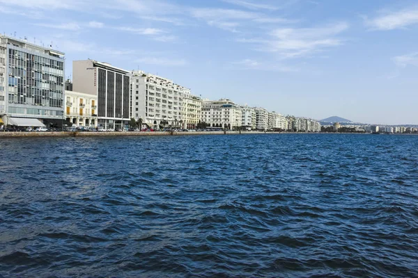 Yunanistan 'ın Selanik kentinin setine sahip şehir manzarası