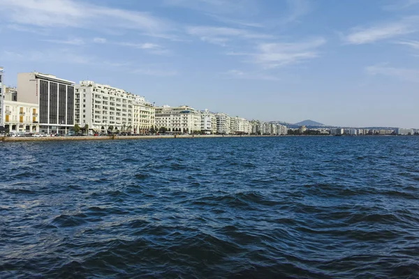 Yunanistan 'ın Selanik kentinin setine sahip şehir manzarası