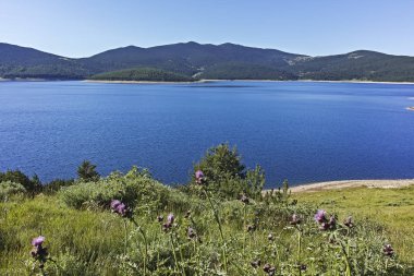 Belmeken Barajı manzarası, Rila dağı, Bulgaristan